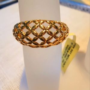 14k Yellow Gold over Sterling Silver ring size 8